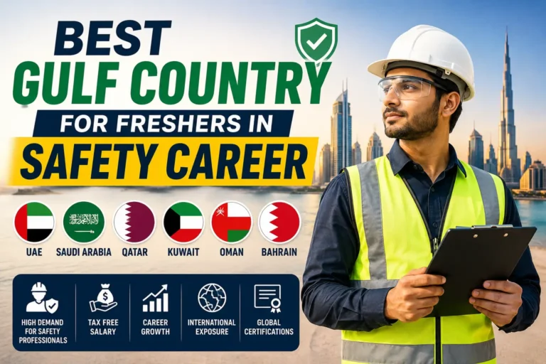 Best Gulf Country for Freshers in Safety Career