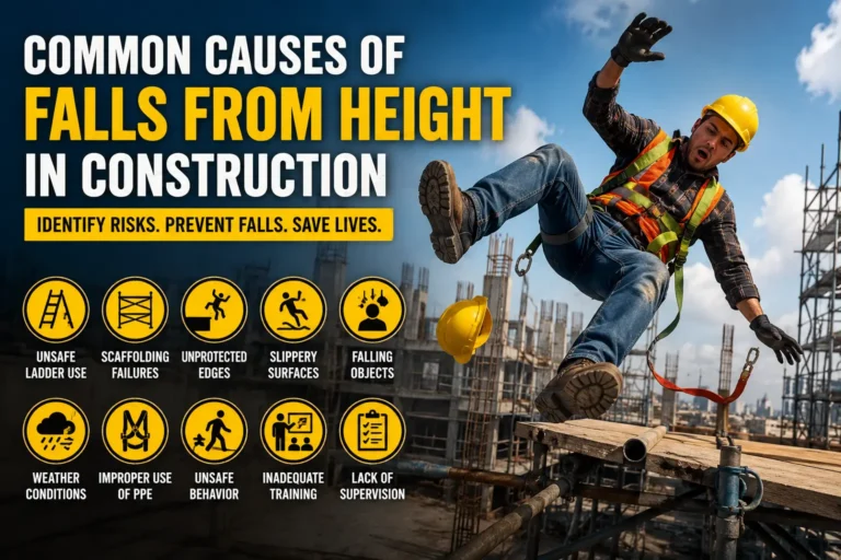 Common Causes of Falls from Height in Construction