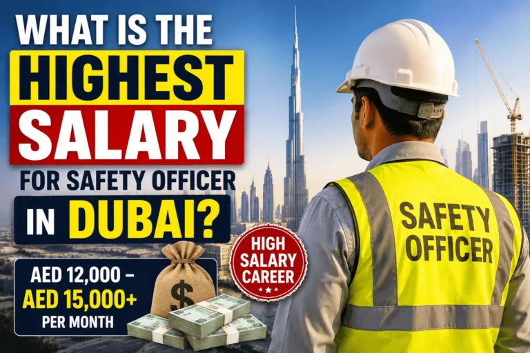 Highest Salary for Safety Officer in Dubai