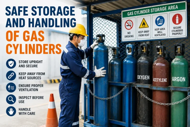 Safe Storage and Handling of Gas Cylinders