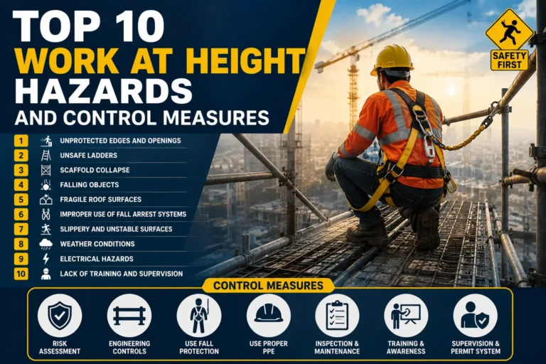 Top 10 Work at Height Hazards and Control Measures