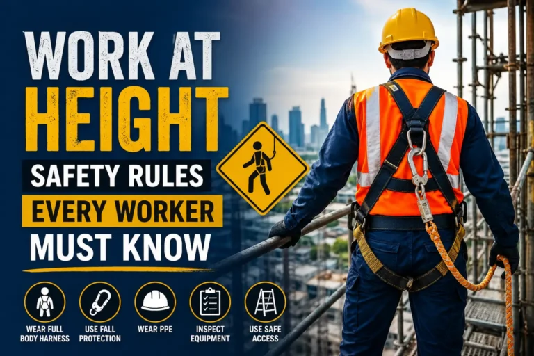 Work at Height Safety Rules Every Worker Must Know