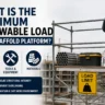 Maximum Allowable Load on a Scaffold Platform