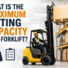 Maximum Lifting Capacity of a Forklift