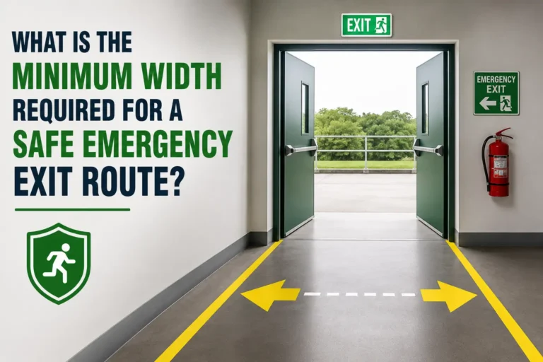 Minimum Width Required for a Safe Emergency Exit Route