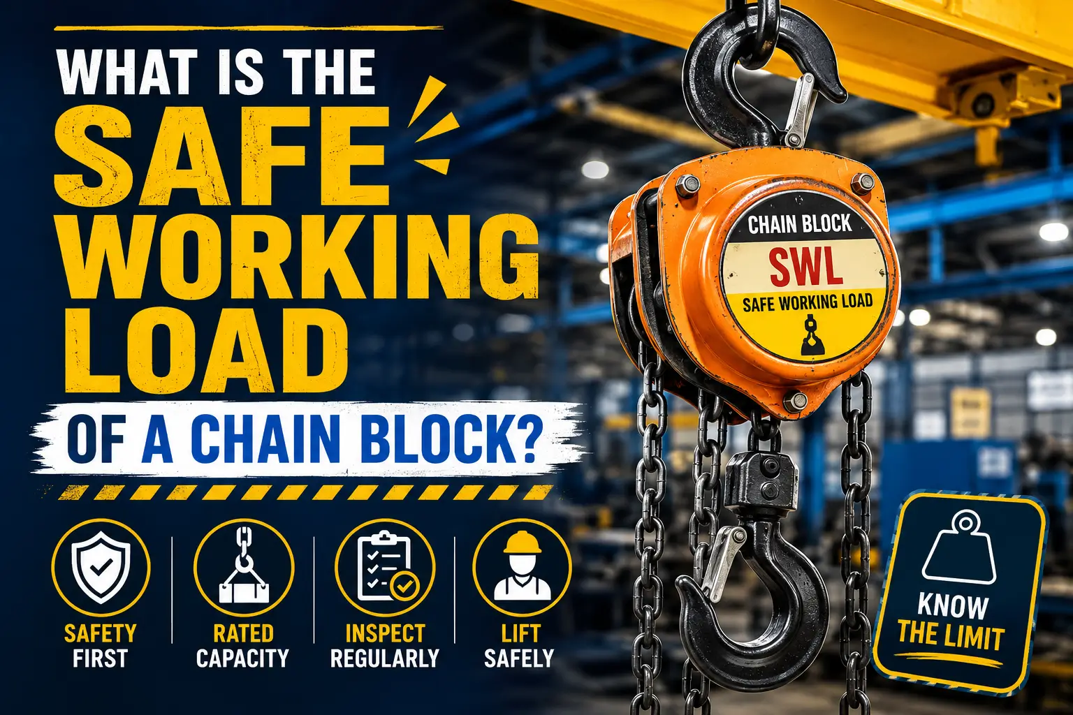 What Is the Safe Working Load of a Chain Block? - HSE STUDY GUIDE