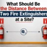 What Should Be the Distance Between Two Fire Extinguishers at a Site?