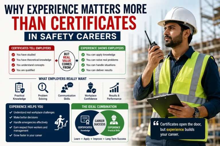 Why Experience Matters More Than Certificates in Safety Careers