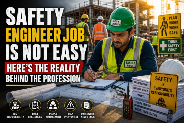 Safety Engineer Job Is Not Easy