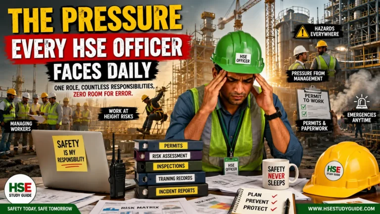 The Pressure Every HSE Officer Faces Daily