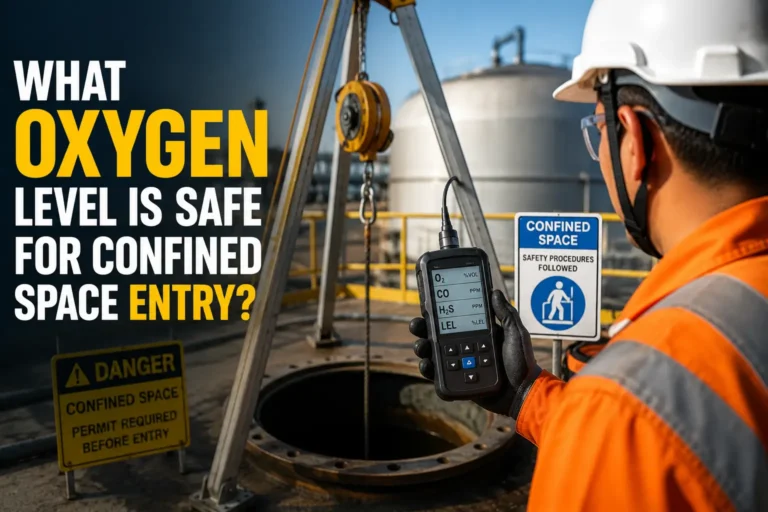 What Oxygen Level Is Safe for Confined Space Entry