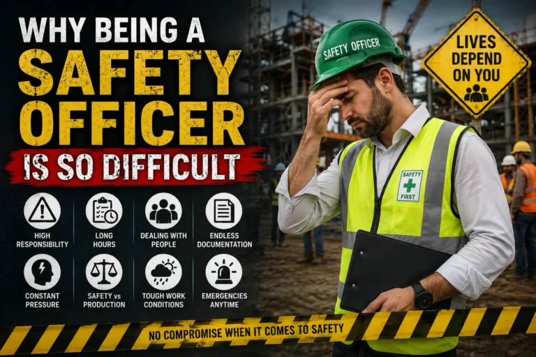 Why Being a Safety Officer Is So Difficult